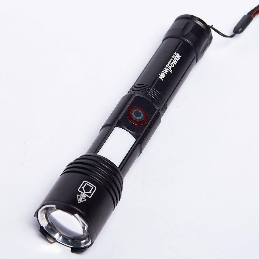 Linterna LED Camping Lámpara táctica Reflector USB recargable