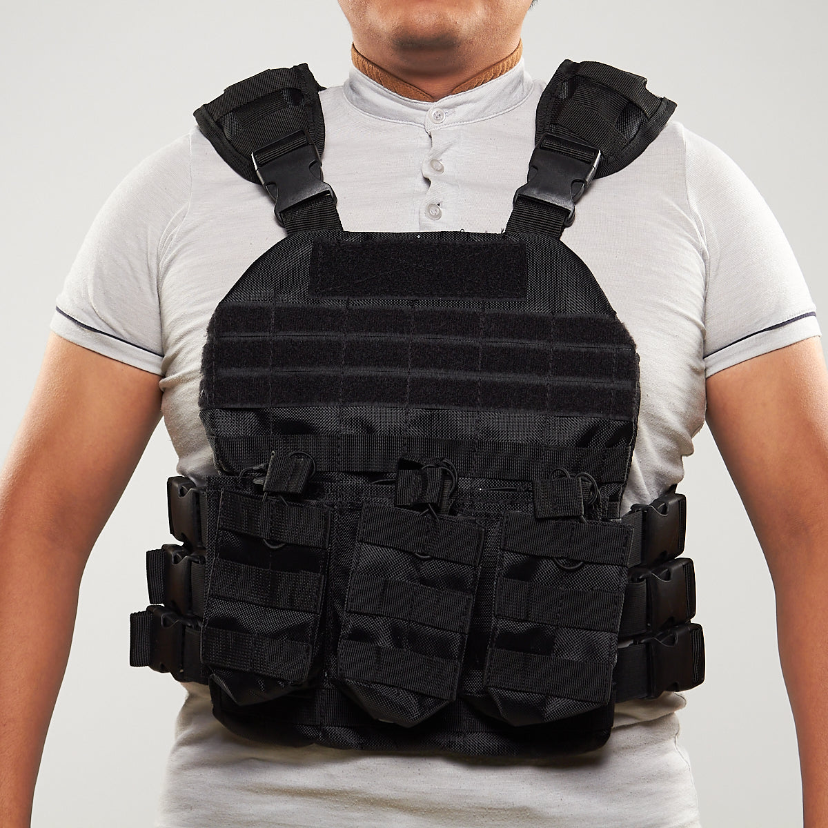 Chaleco Táctico Airsoft Paintball Sistema Molle 7 26 – PowerTactical