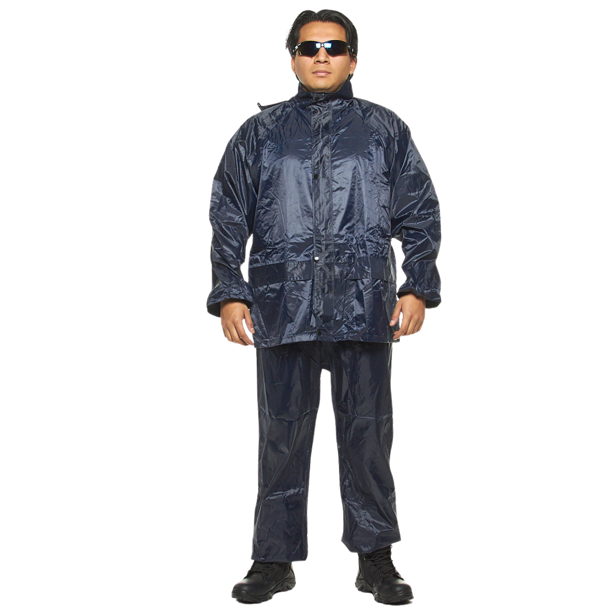 Poncho Lluvia Hombre Impermeable 2 Piezas Tactical Police