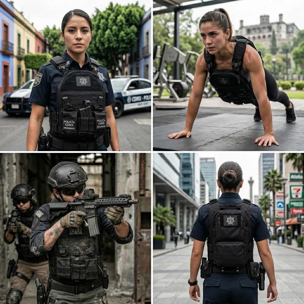Chaleco tactico CH-32 tactical police