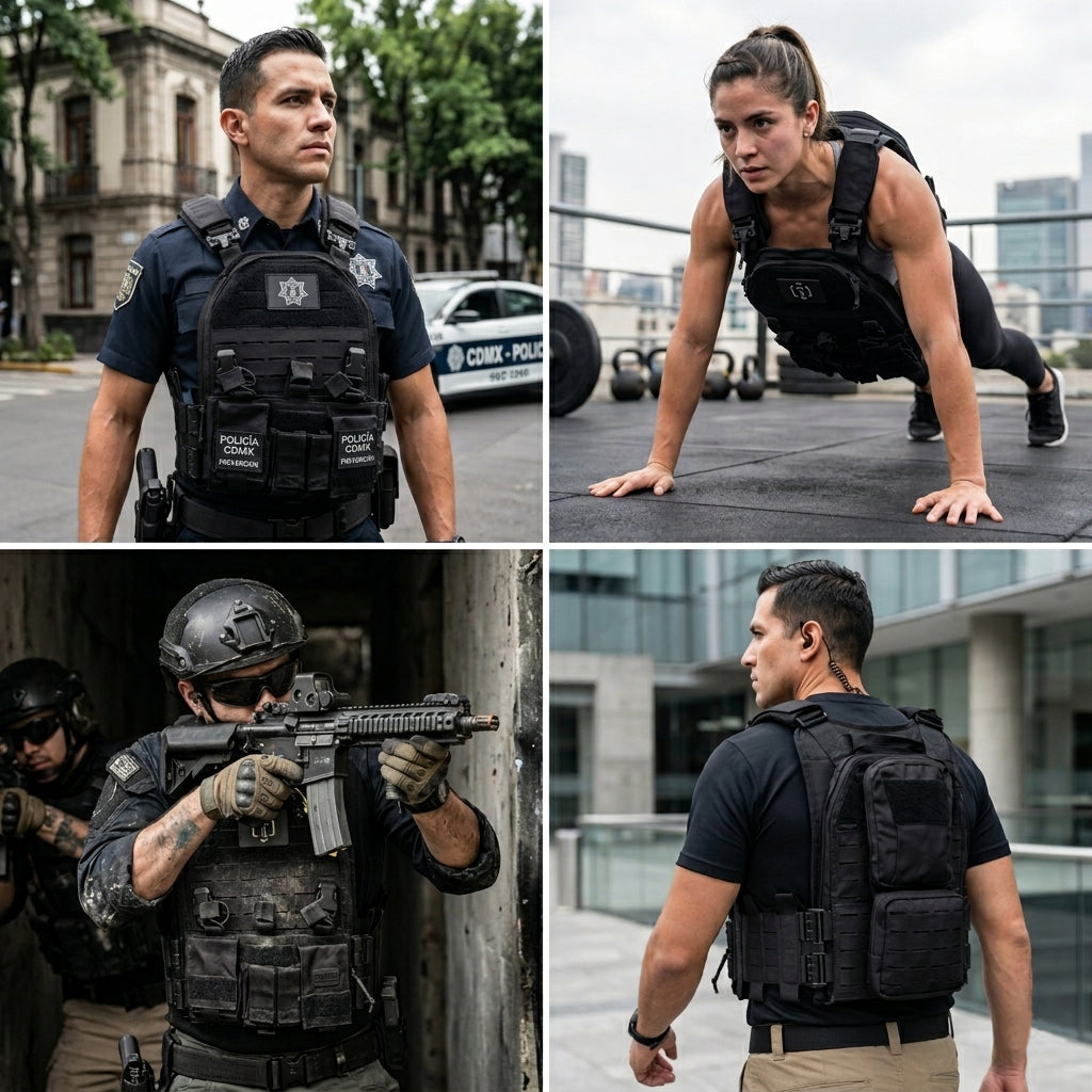 Chaleco tactico CH-32 tactical police