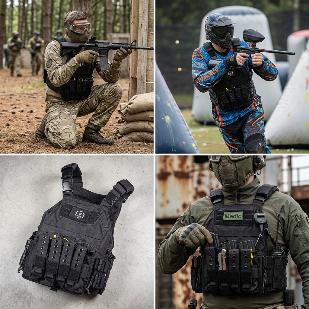 Chaleco porta cargador CH-19 tactical police