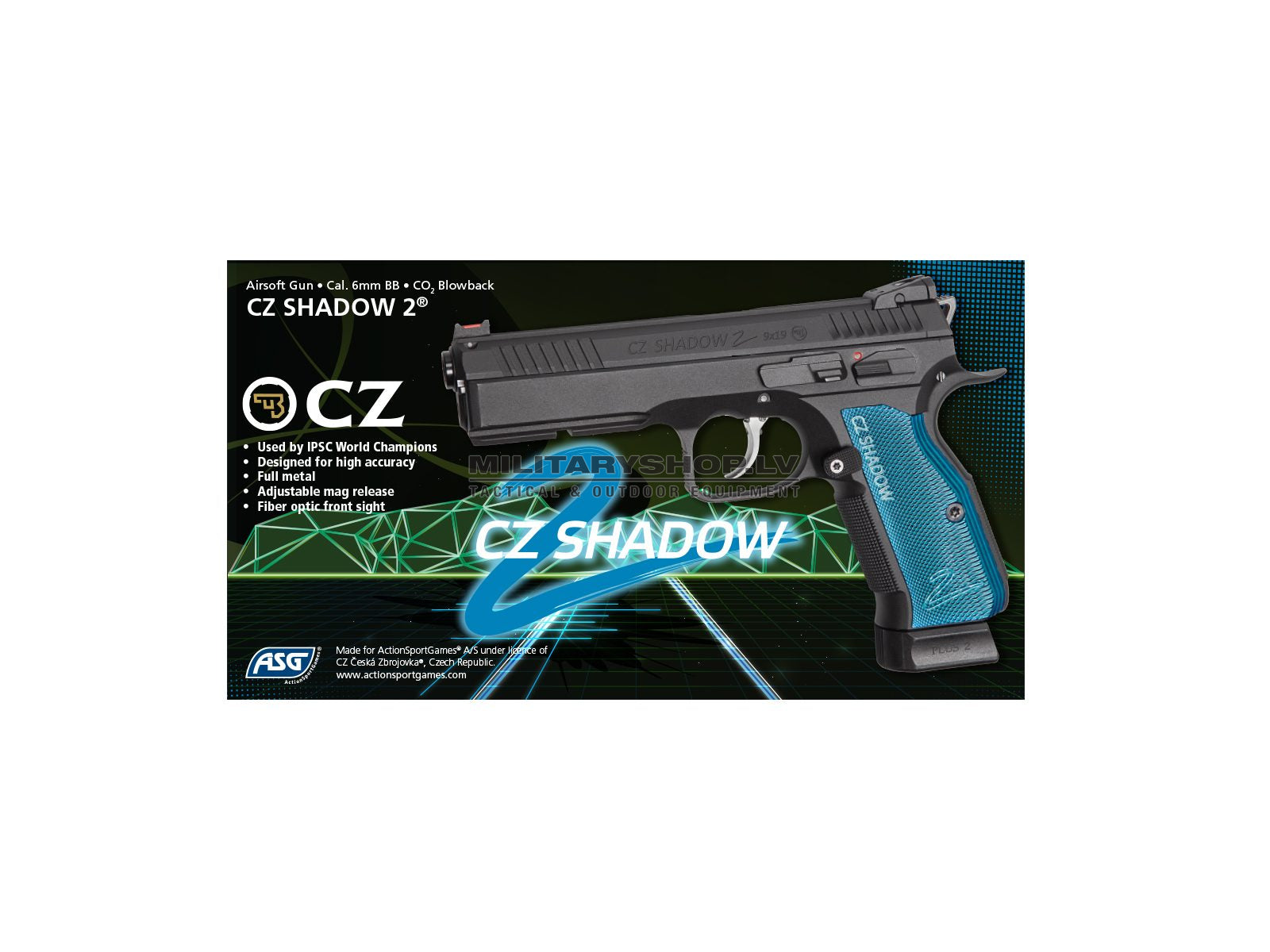 Pistola airsoft 50227 ASG