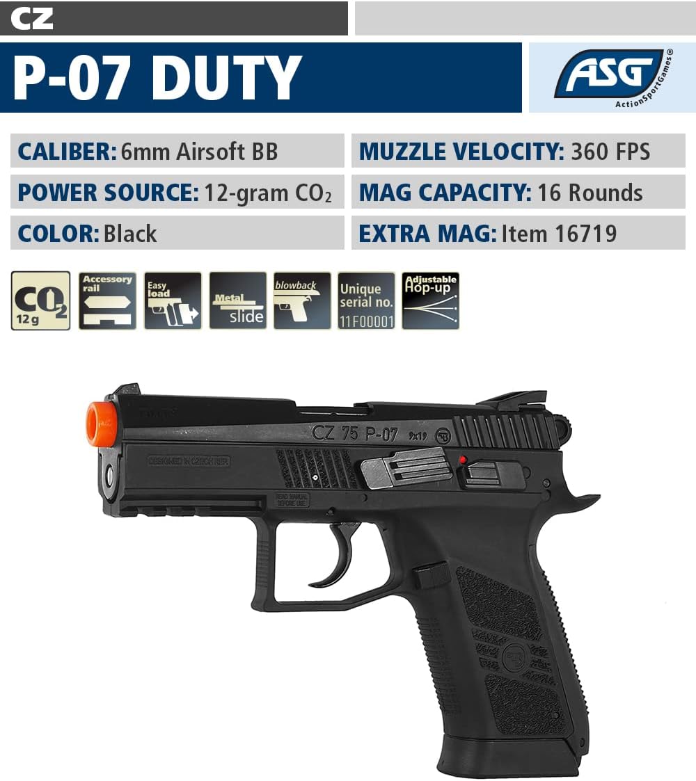 Pistola airsoft 16728 ASG