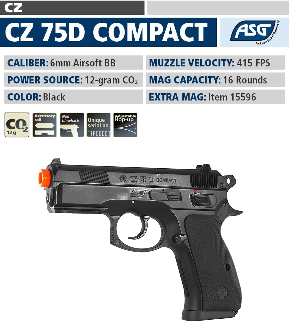 Pistola de airsoft 50064 ASG