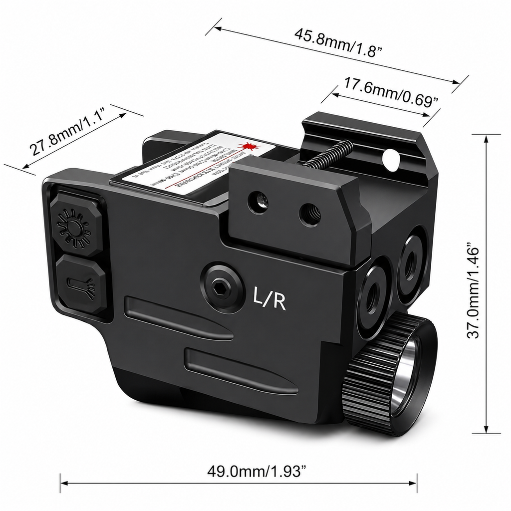Linterna con láser LA-14
