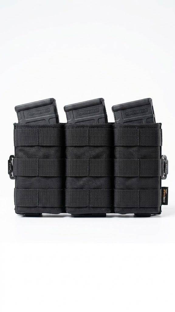 Portacargador Táctico Triple MOLLE Superior Abierto ACC-PC3