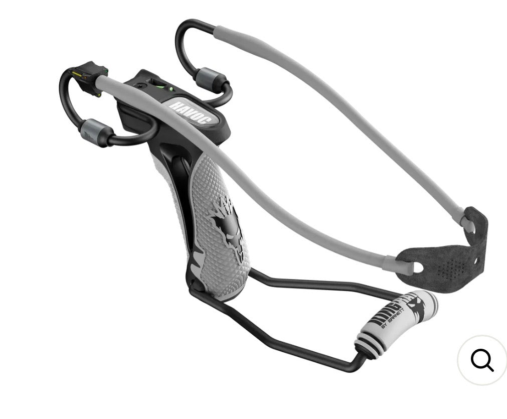 Resortera Táctica  BAR50004 Plegable Barnett King Rat Havoc con Mira de Fibra Óptica