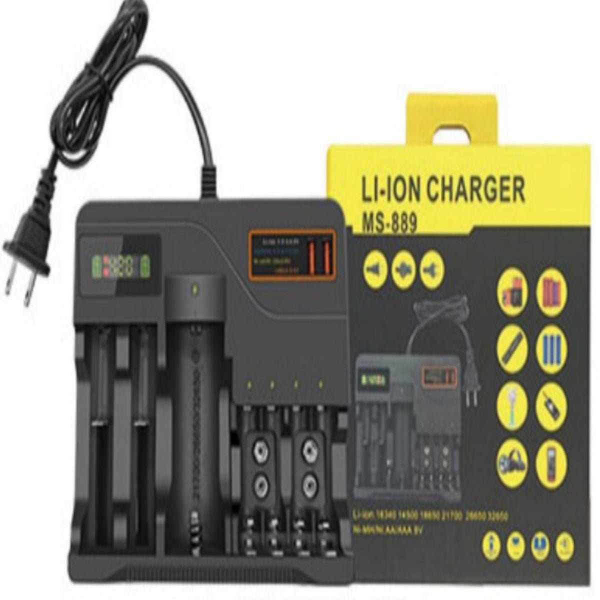 Cargador de baterias MS-889
