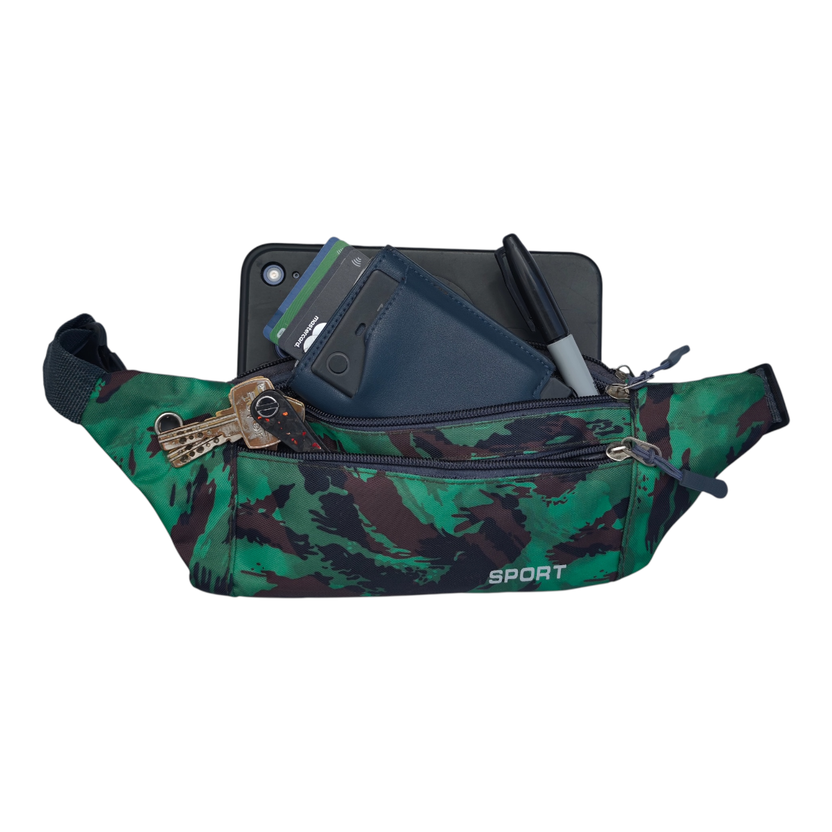 Canguro deportivo camuflajeado CAN-6916