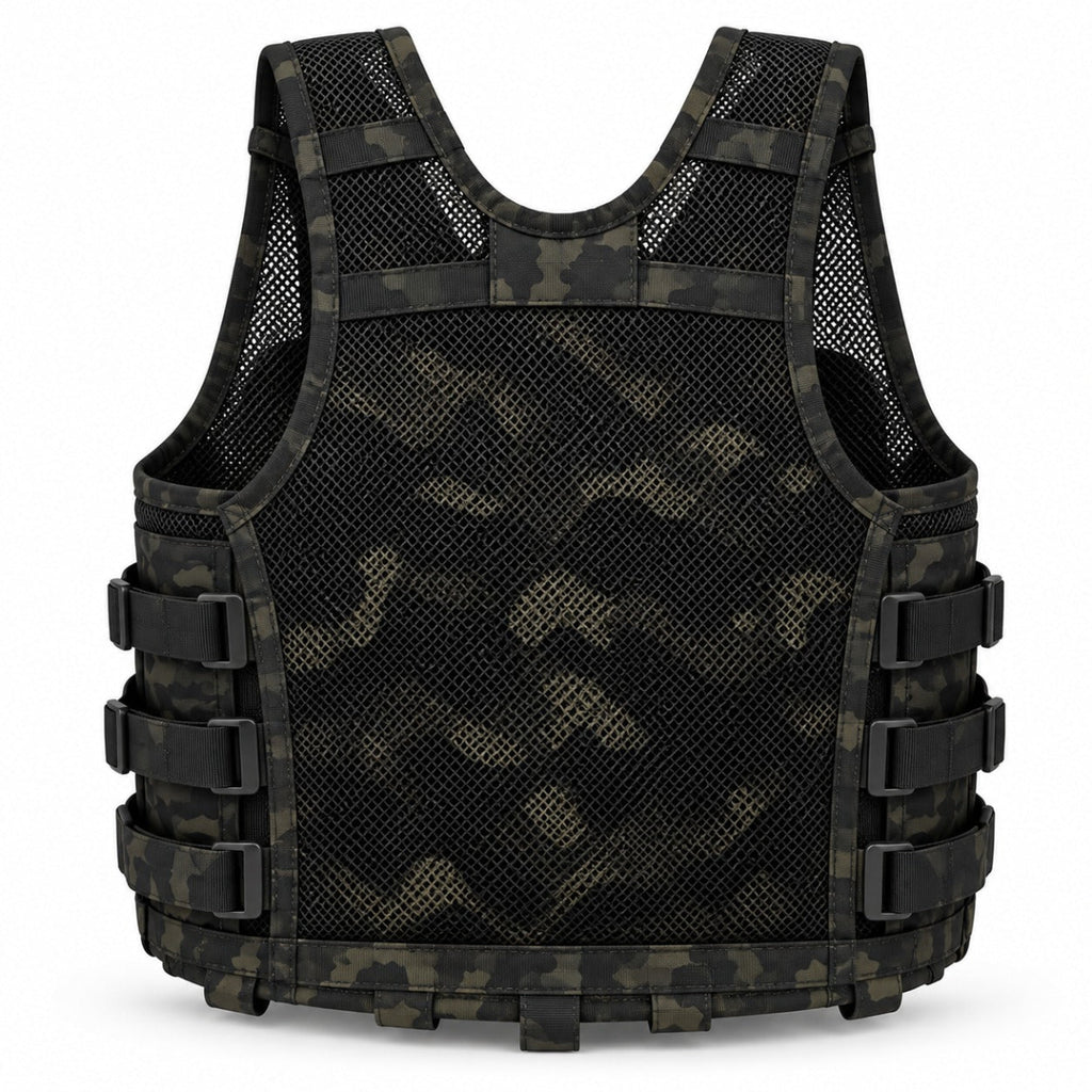 Chaleco tactico con pistolera CH-21 tactical police
