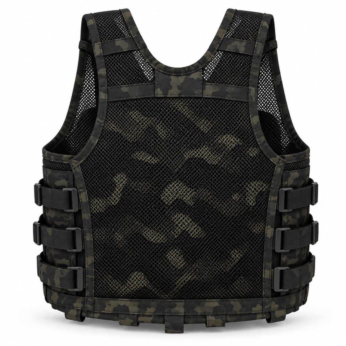 Chaleco tactico con pistolera CH-21 tactical police