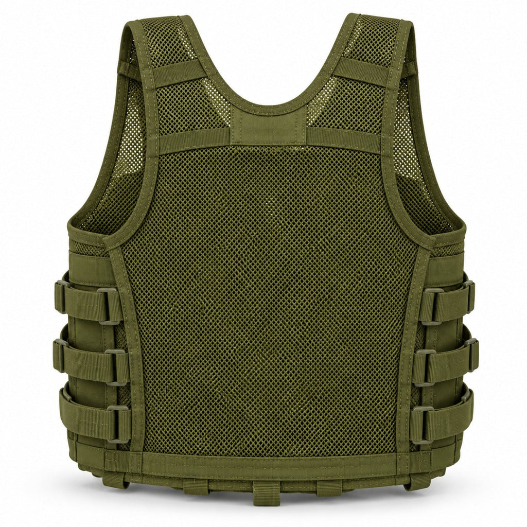 Chaleco tactico con pistolera CH-21 tactical police