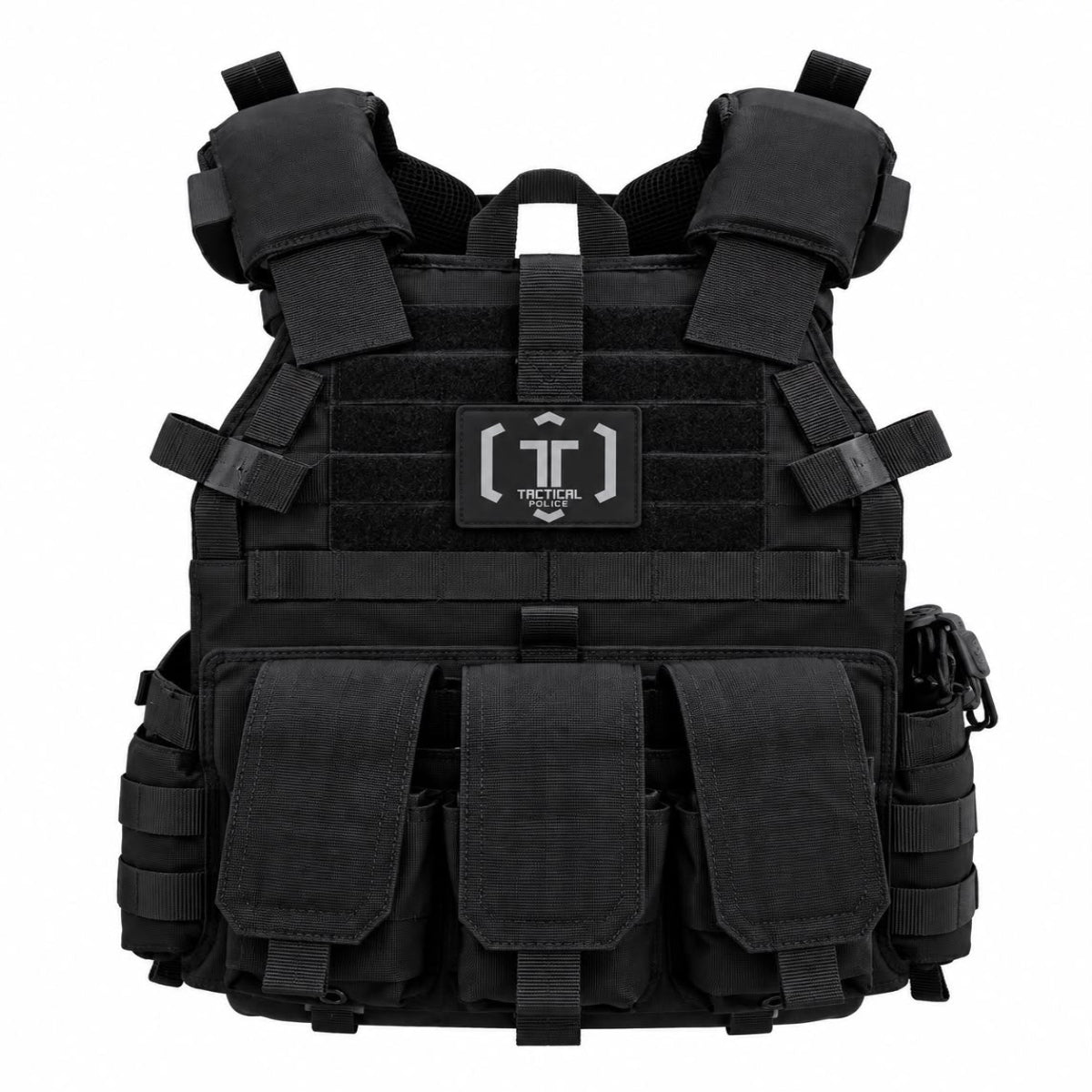 Chaleco tactico con zonas de velcro CH-28 tactical police