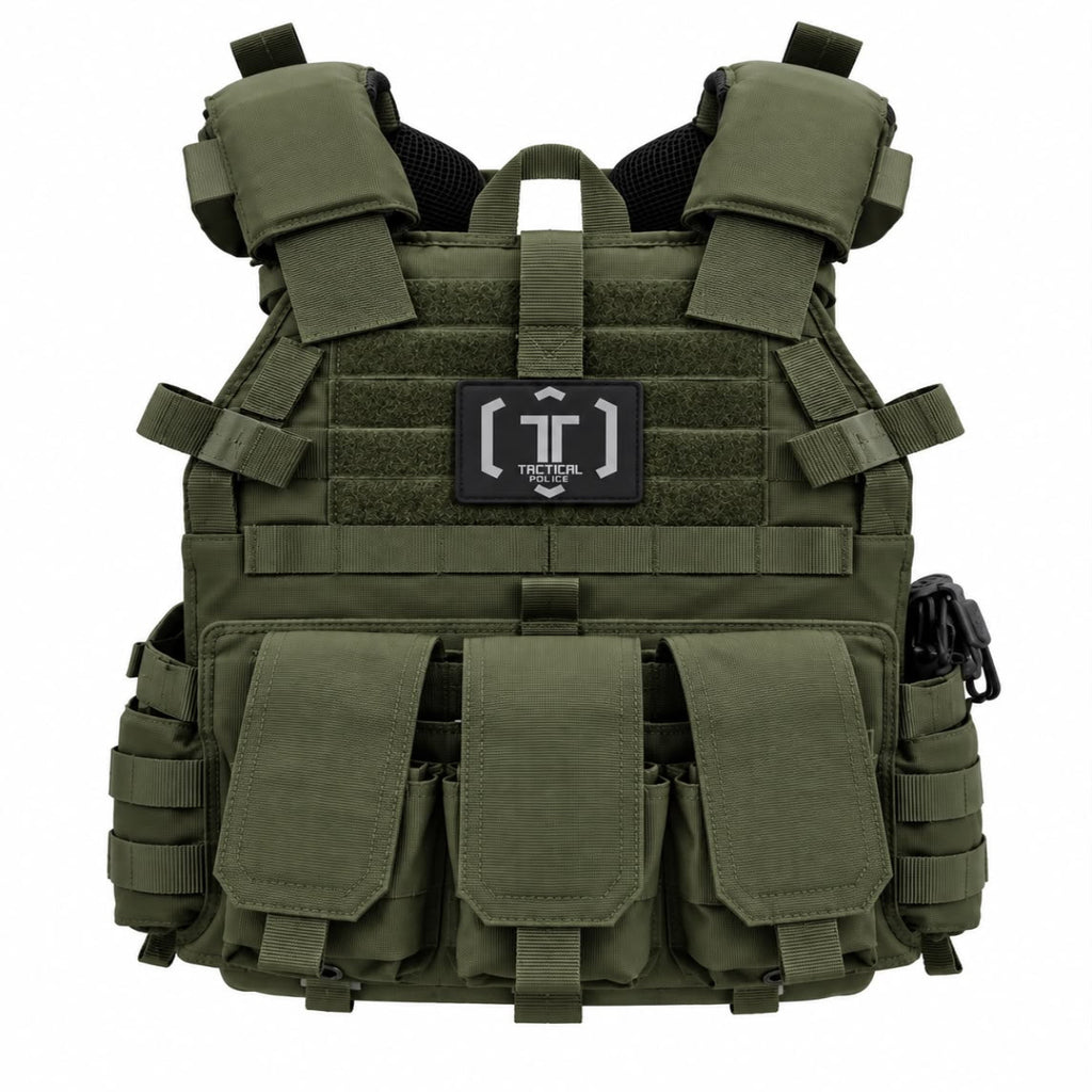 Chaleco tactico con zonas de velcro CH-28 tactical police