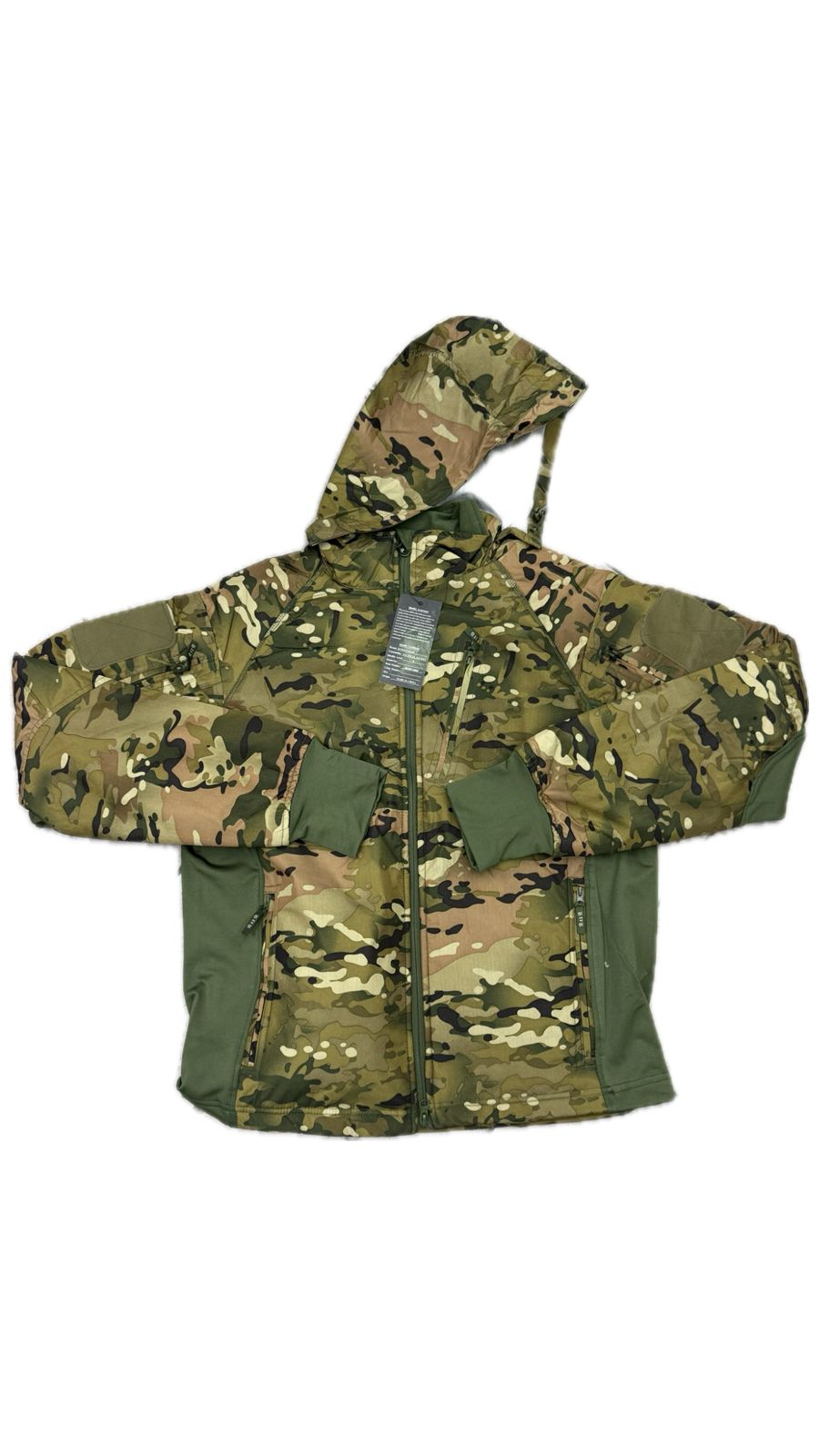 Chamarra para invierno multicam olivo