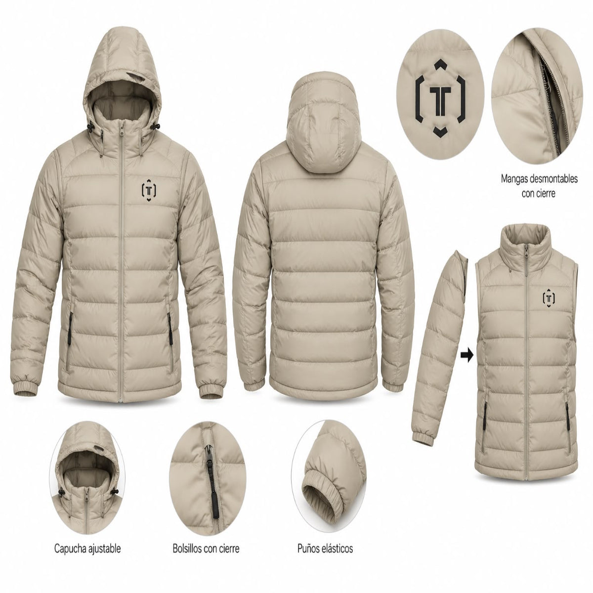 Chamarra termica CHA-19 Tactical Police