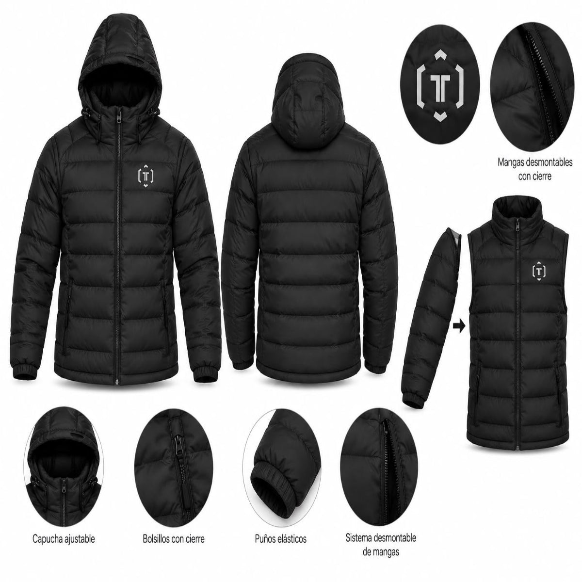 Chamarra termica CHA-19 Tactical Police