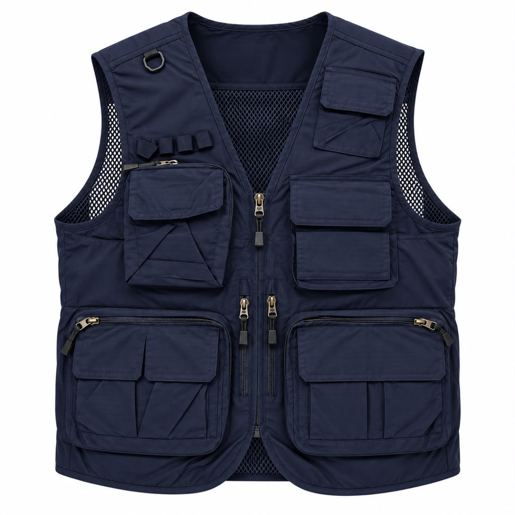 Chaleco multibolsillos tipo pescador CL-05 Tactical Police