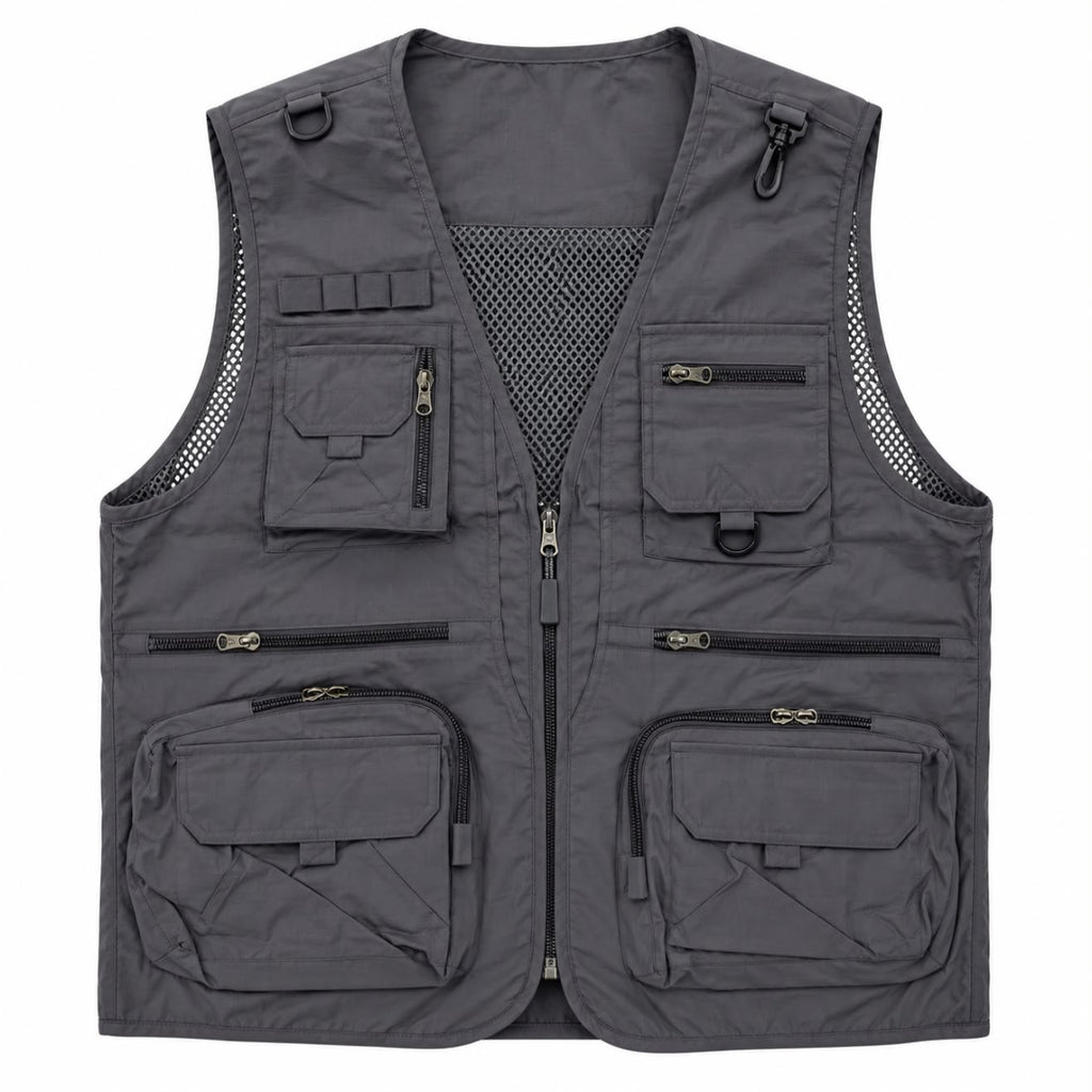 Chaleco multibolsillos tipo pescador CL-05 Tactical Police