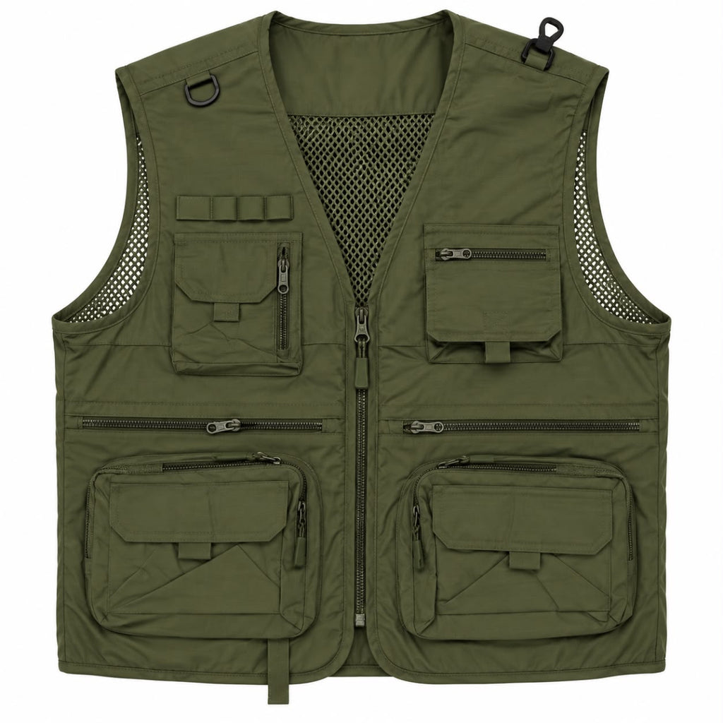 Chaleco multibolsillos tipo pescador CL-05 Tactical Police