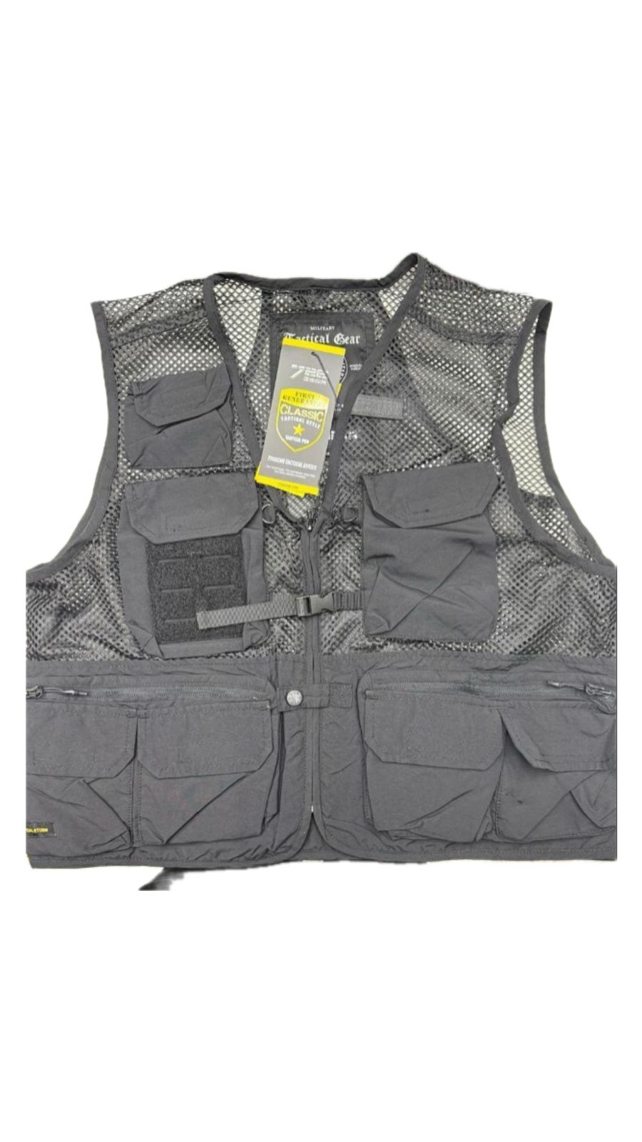 Chaleco de reportero 726 gear