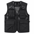Chaleco de reportero multibolsillos de malla CL-07  726 gear