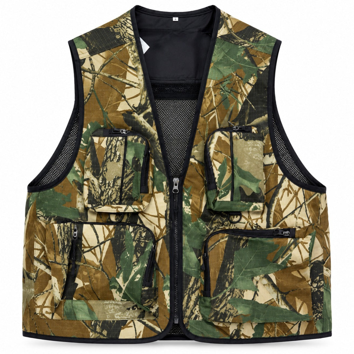 Chaleco tipo cazador con camuflaje CL-1
