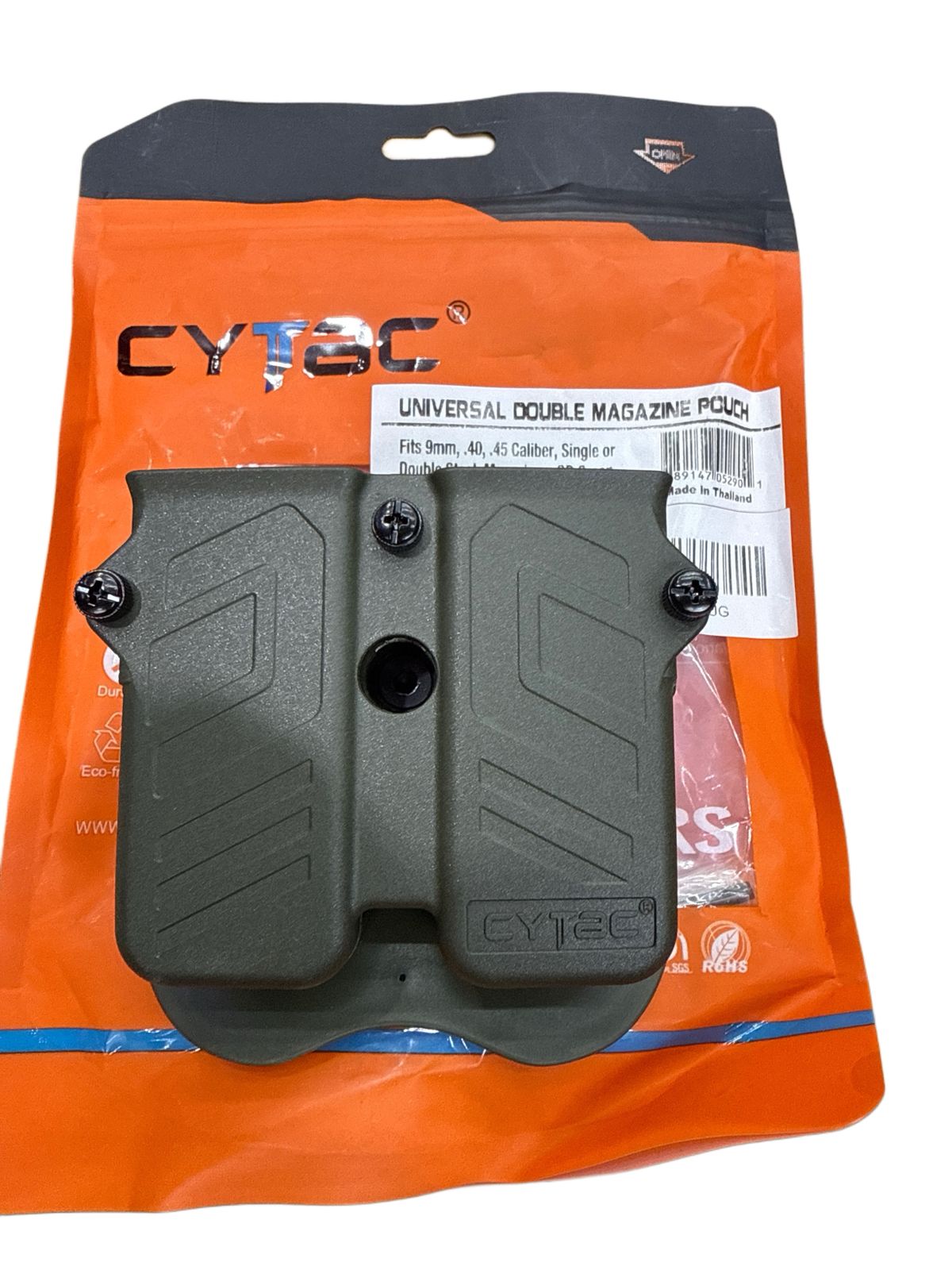 Porta cargador doble verde CY-MPUG Cytac
