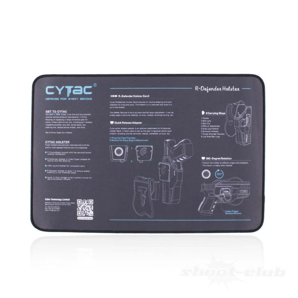 Gun cleaning mat cytac
