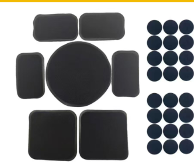 Set de Almohadillas Interiores de Repuesto para Casco Táctico con Puntos de Velcro ACC-PC1