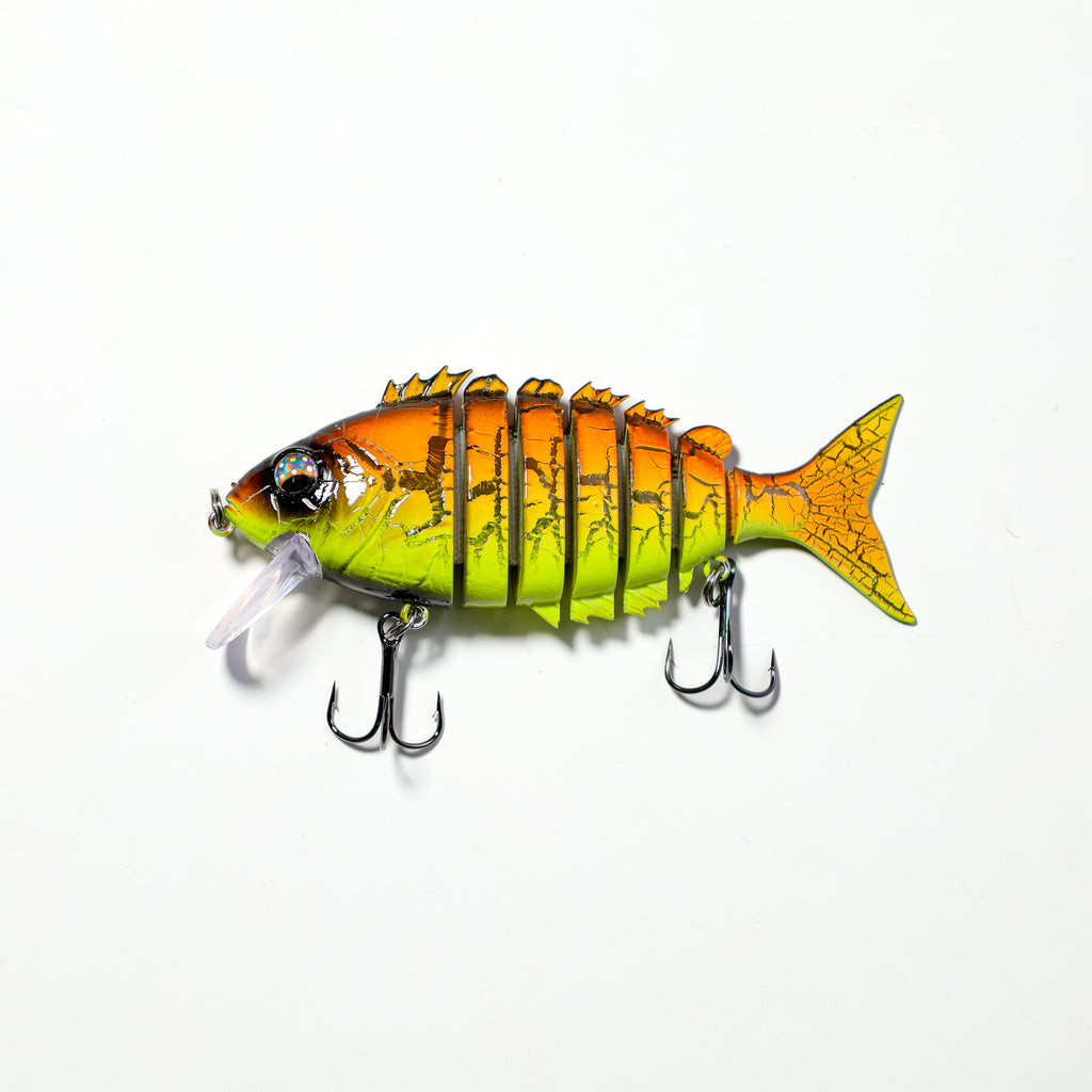 Señuelo articulado tipo swimbait 10 cm FISH-55