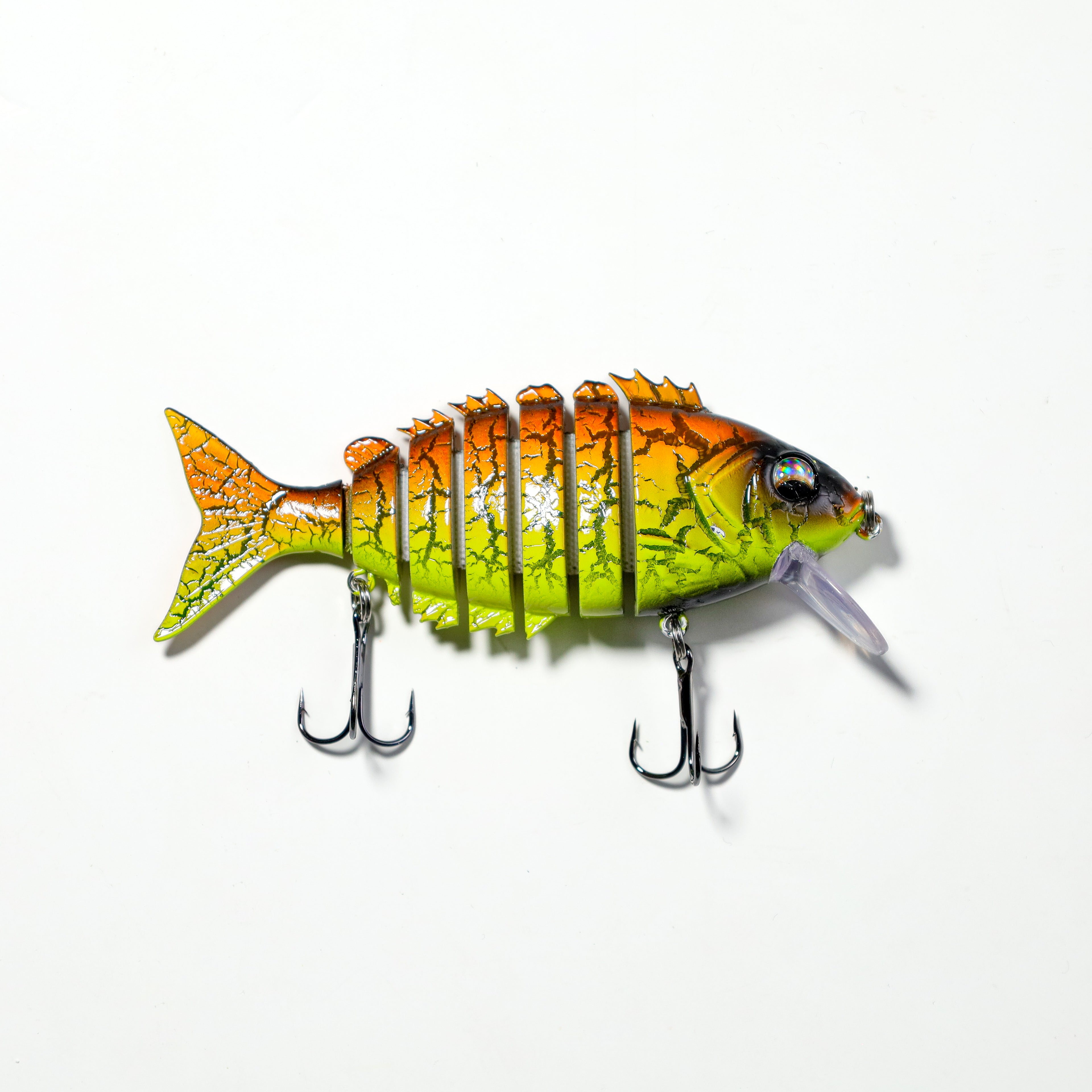 Señuelo articulado tipo swimbait 10 cm FISH-55