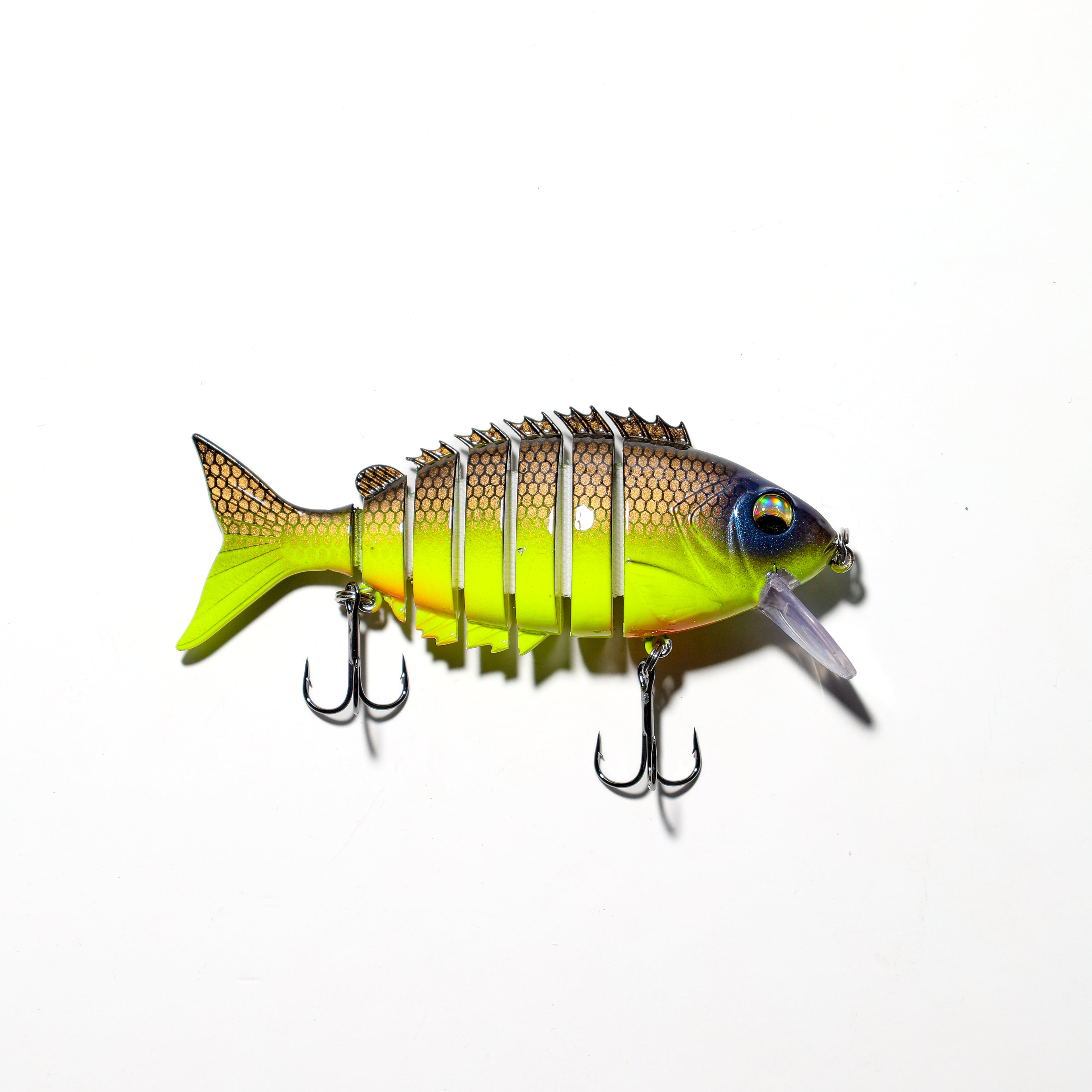 Señuelo articulado tipo swimbait 10 cm FISH-55