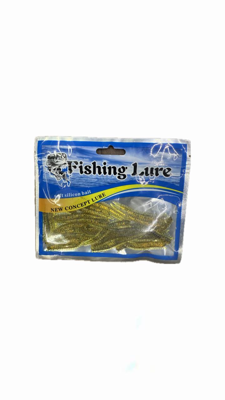 Señuelos Blandos de Gusano de Silicón 5 cm (20 piezas) – Fishing Lure FISH-CA01