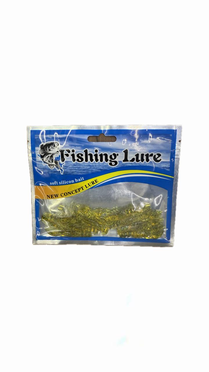 Señuelos Blandos de Gusano de Silicón 5 cm (20 piezas) – Fishing Lure FISH-CA01