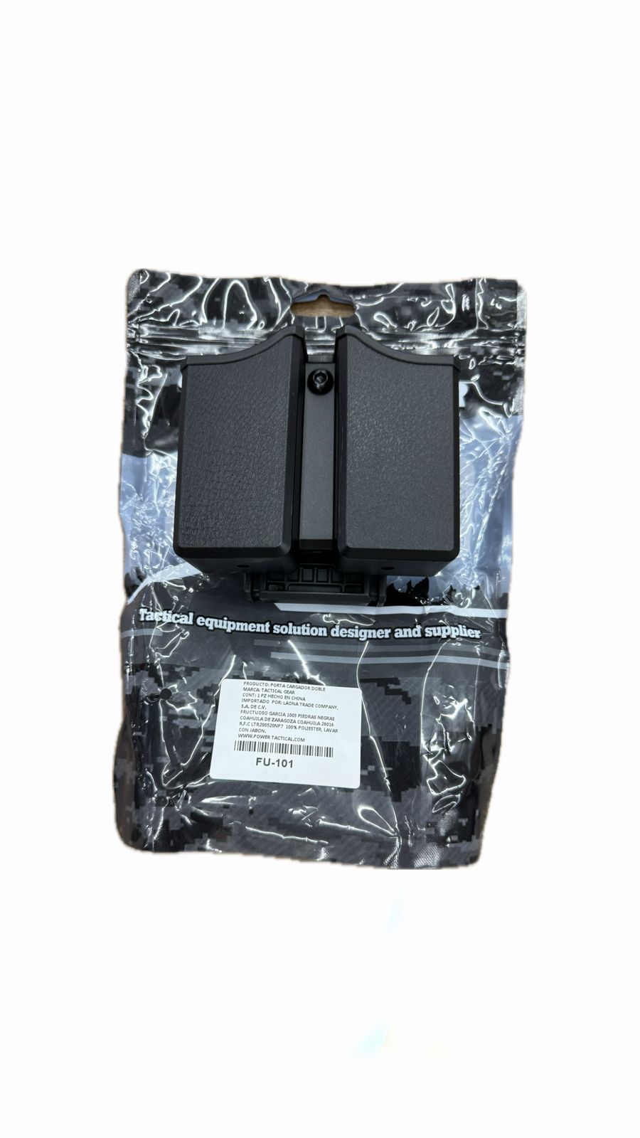 Porta cargador doble FU-101