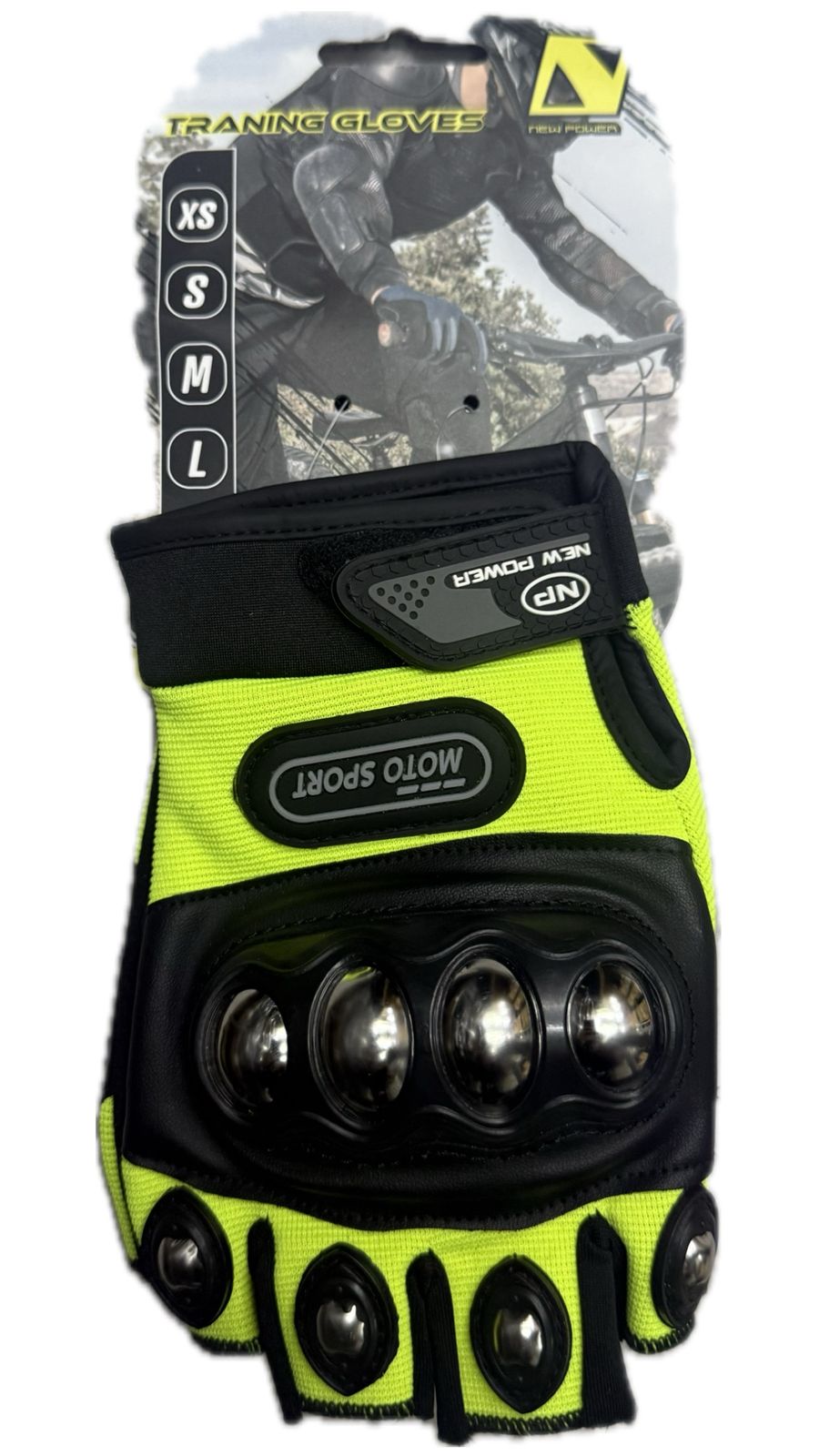 Guante medios dedos G-NP22 New Power