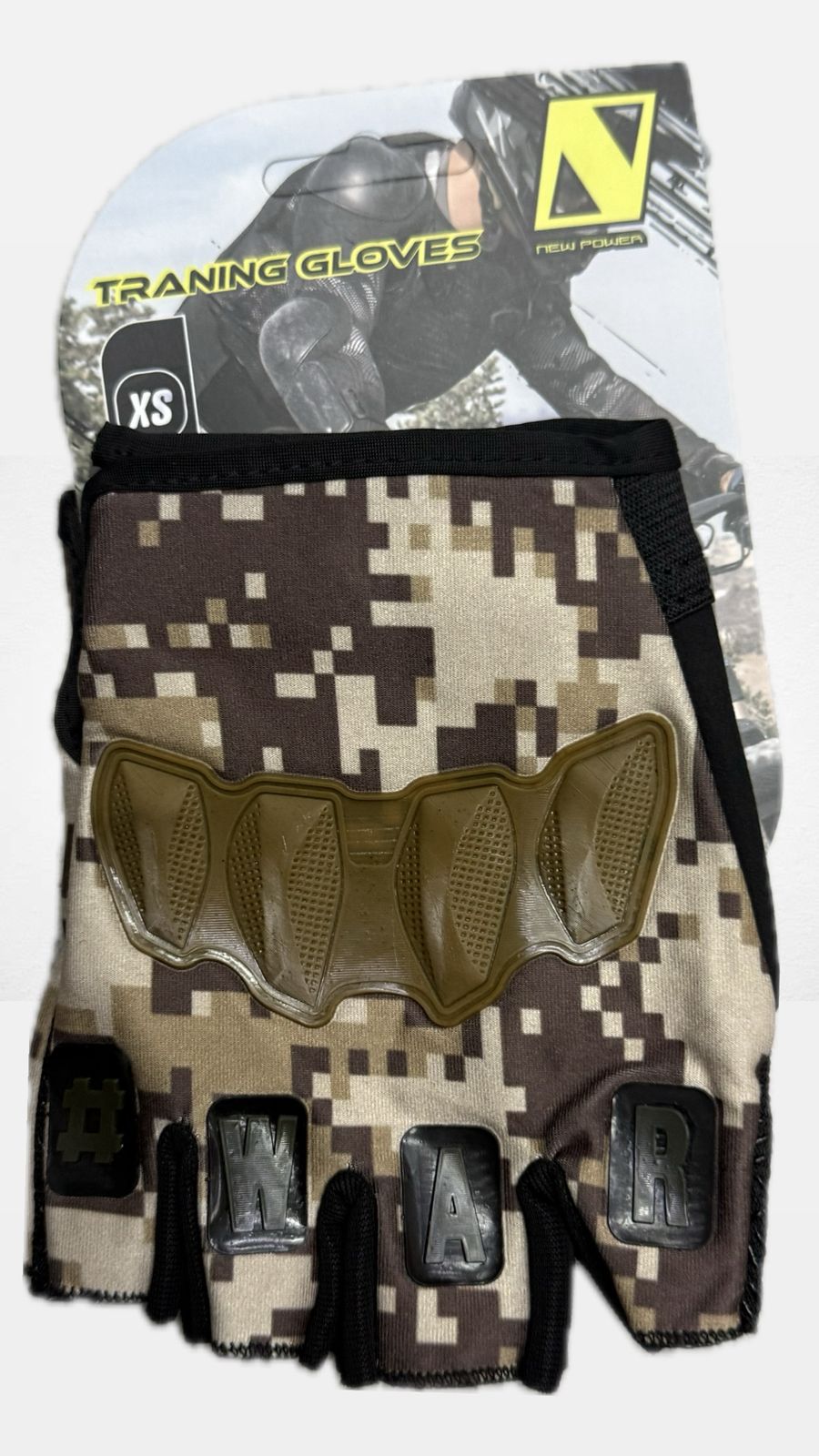 Guante medios dedos G-NP25 new power