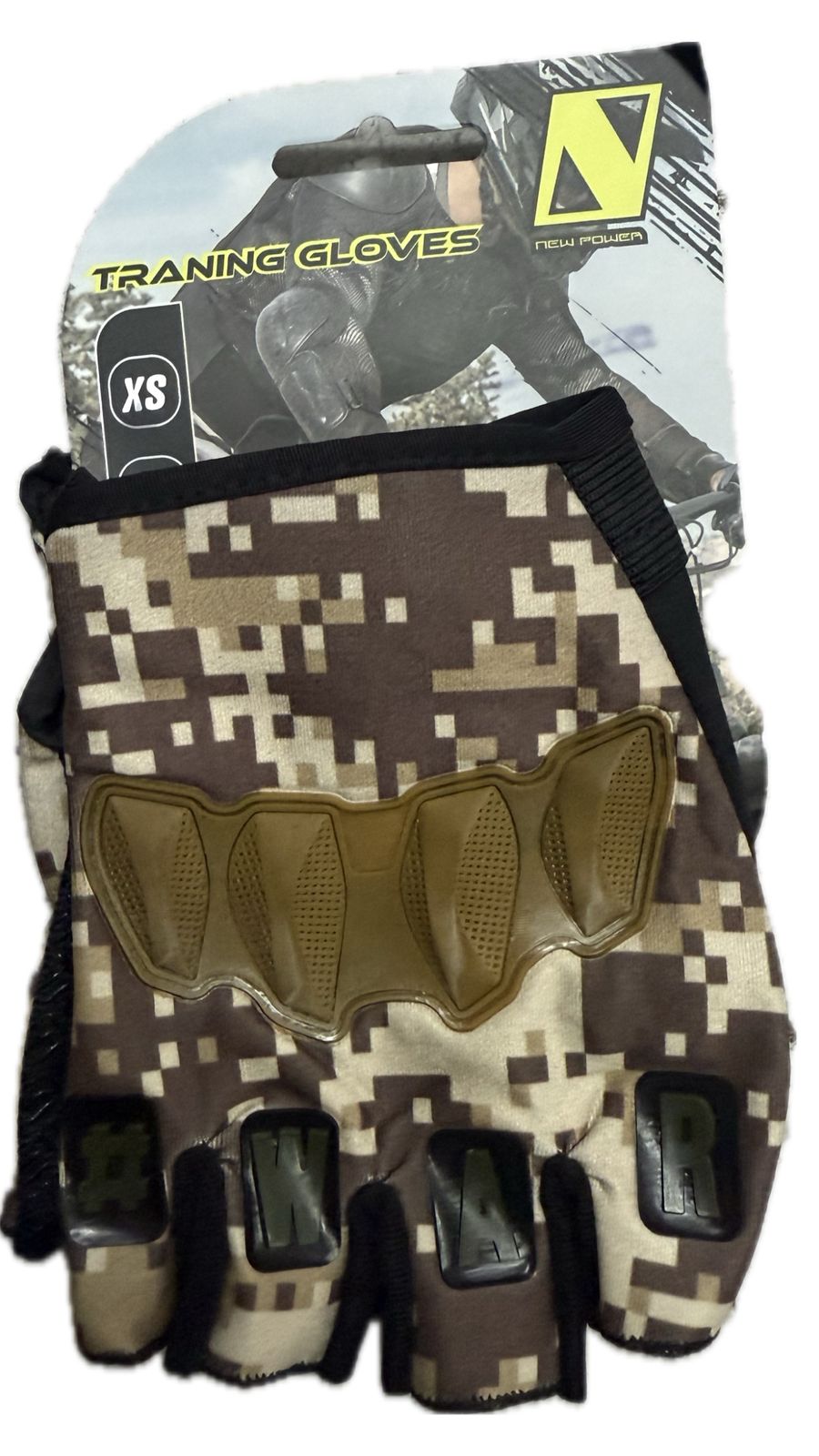 Guantes medios dedos G-NP27 New power