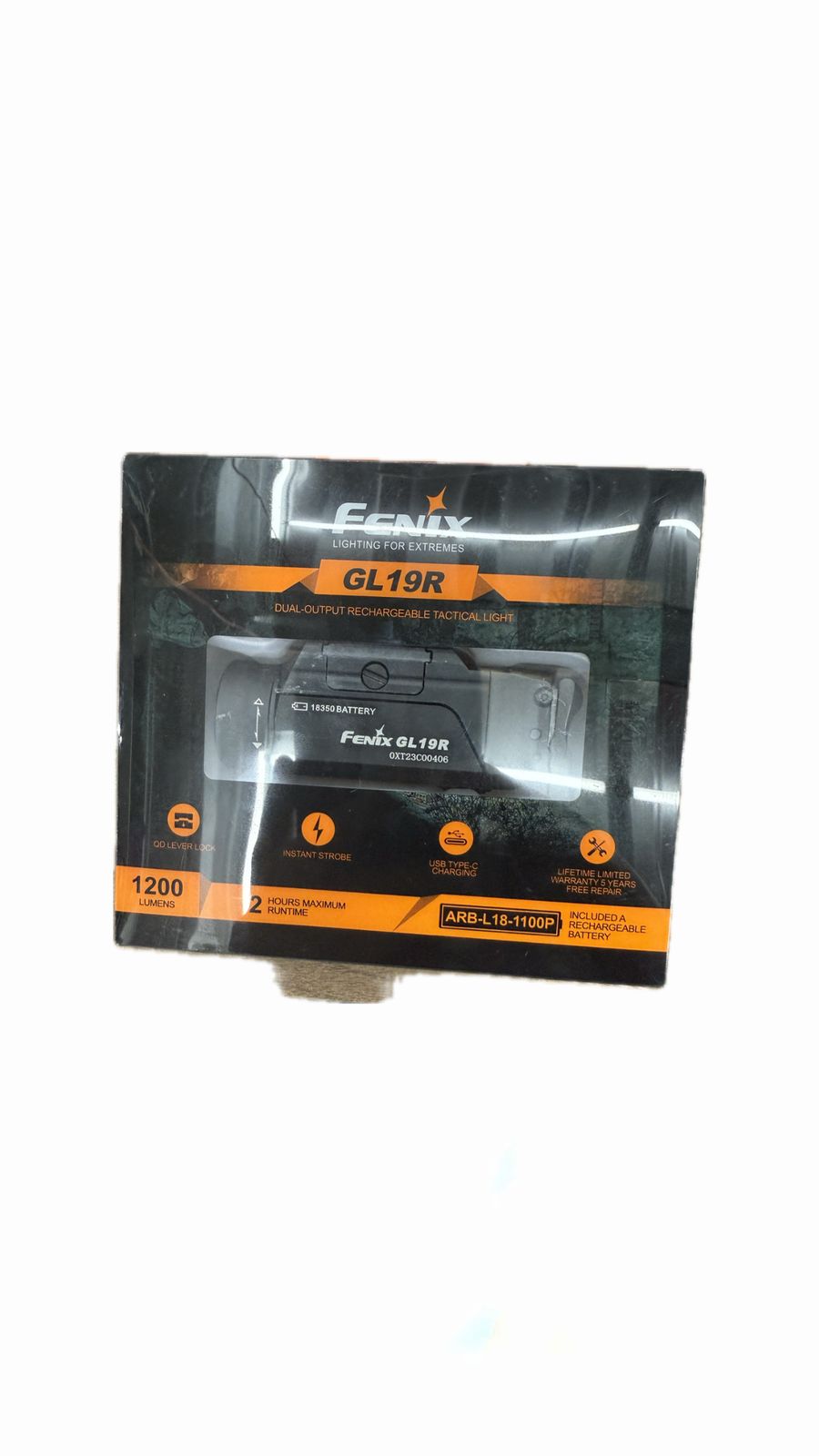 Luz tactica GL19R fenix