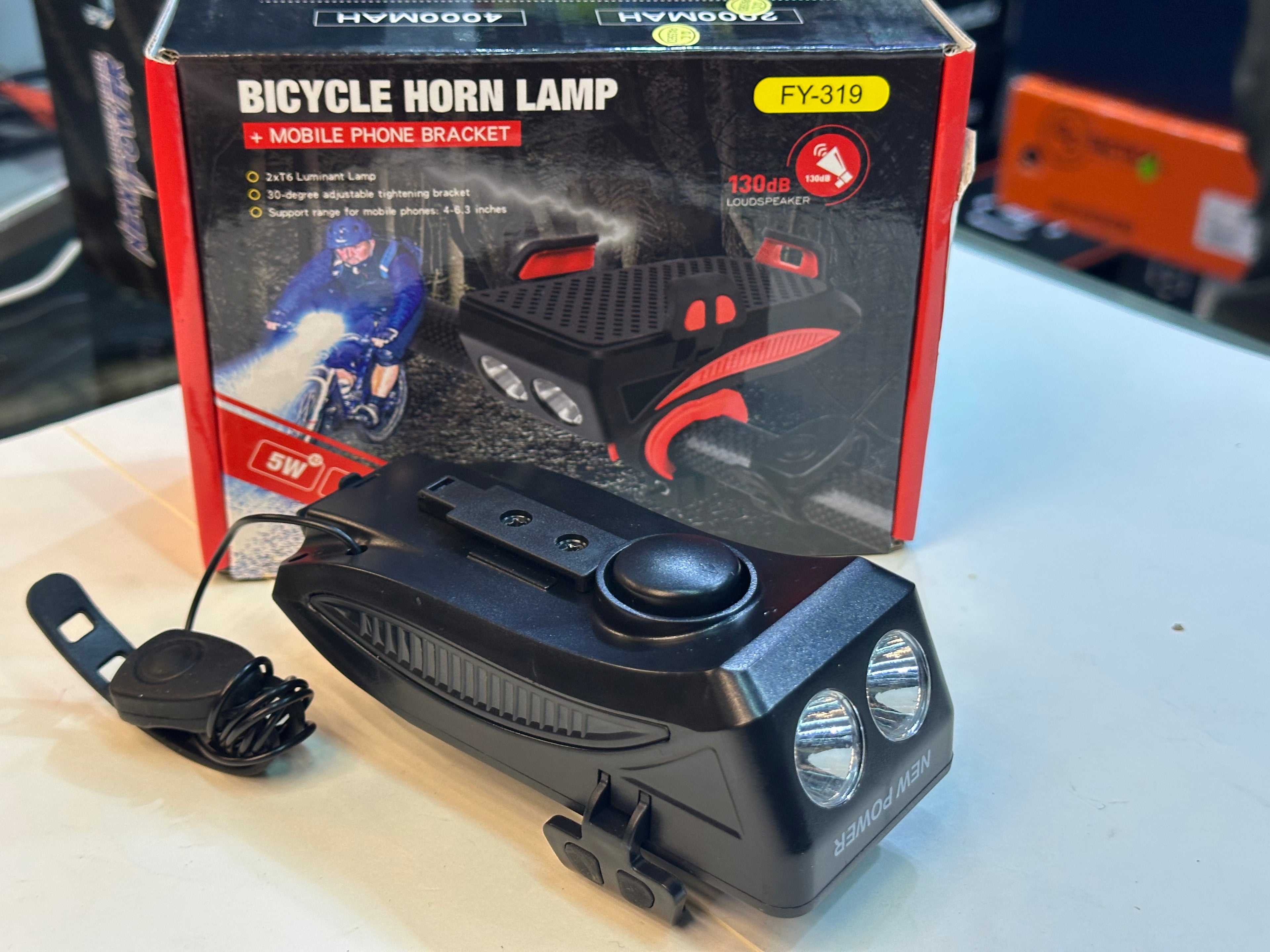 Lampara De Bicicleta Fy-319