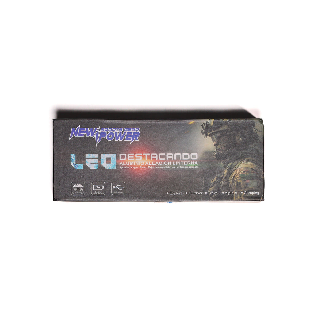 Lampara de mano con bateria recargable NP-155