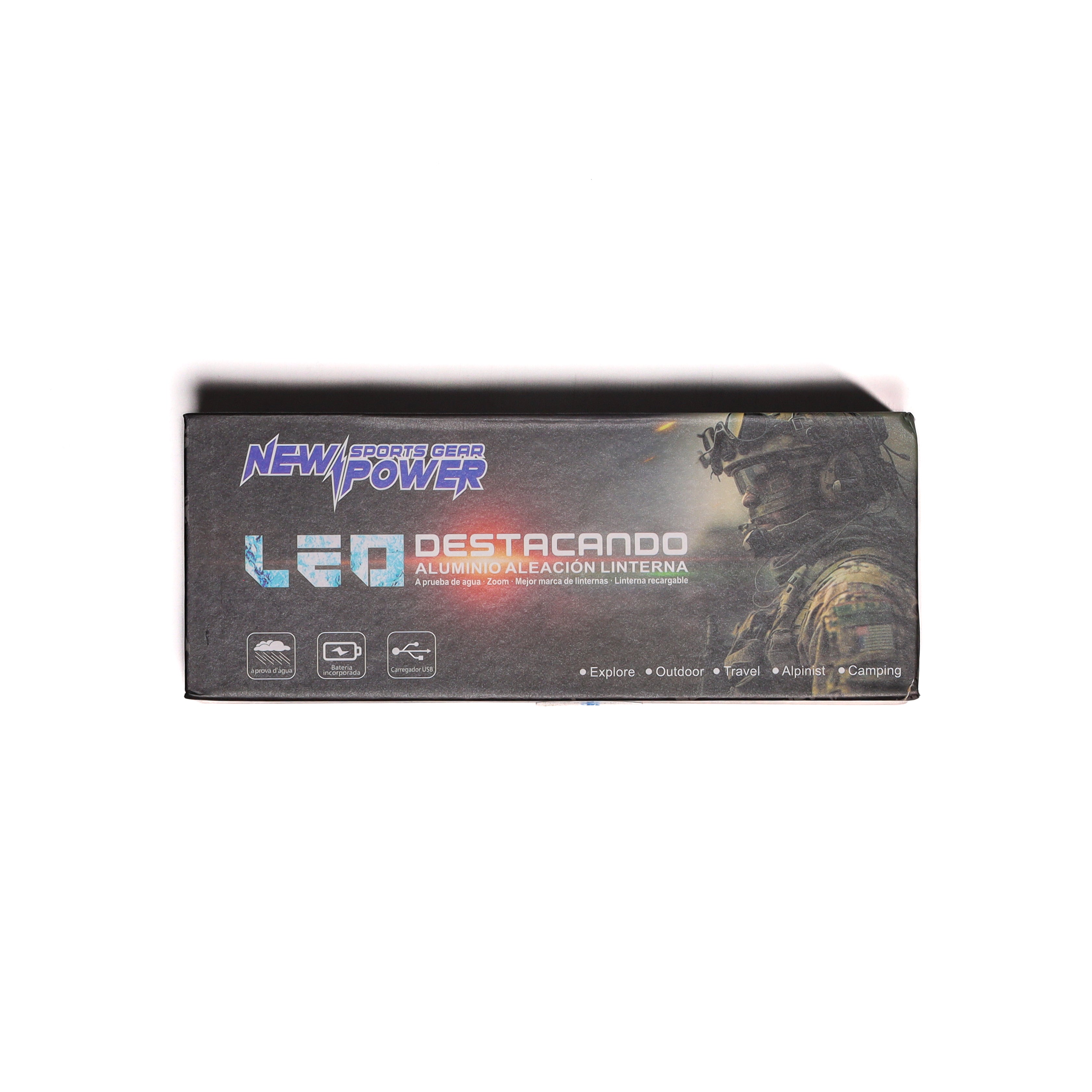 Lampara de mano con bateria recargable NP-155