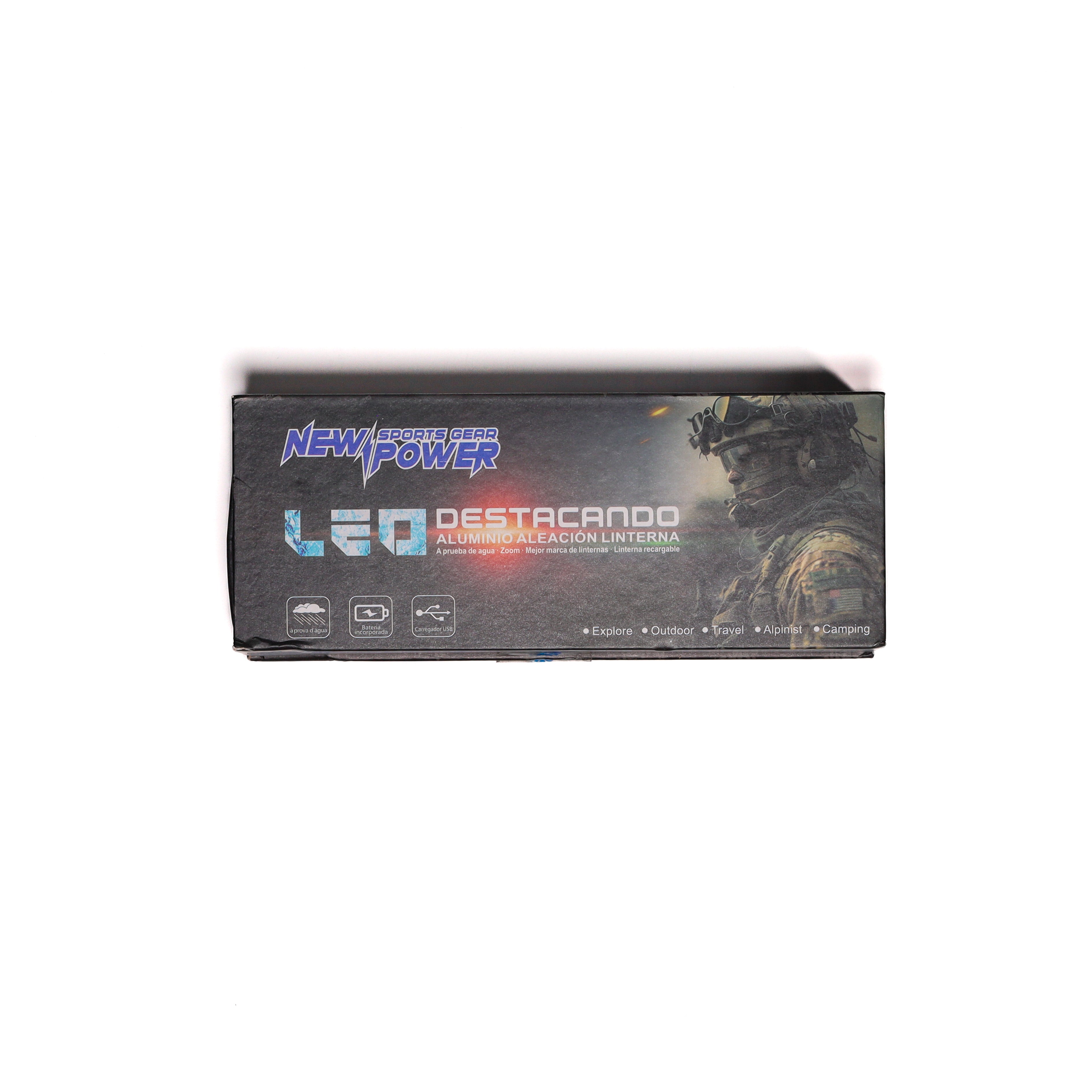 Lampara NP-170 De Mano Recargable lumens