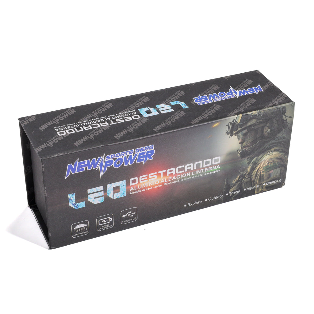 Lampara de mano con bateria recargable NP-155