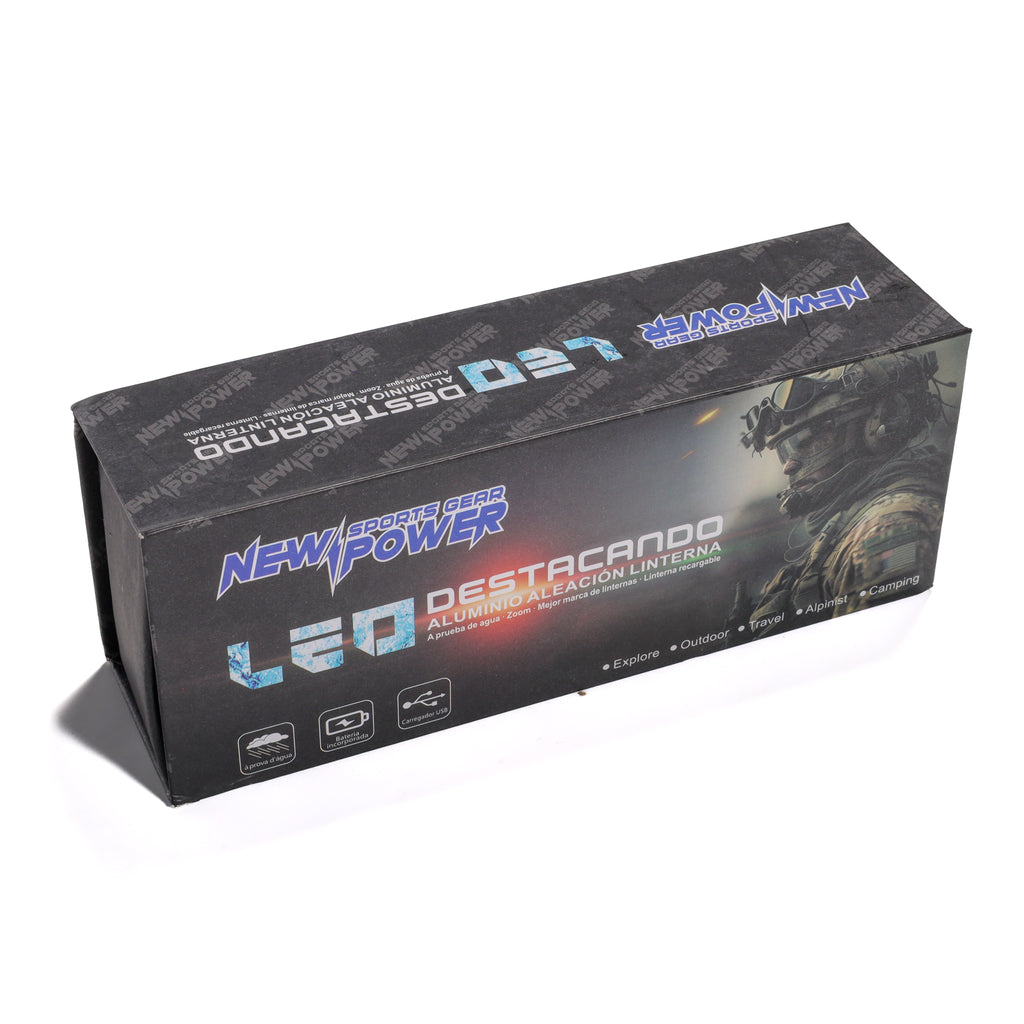 Lampara NP-170 De Mano Recargable lumens