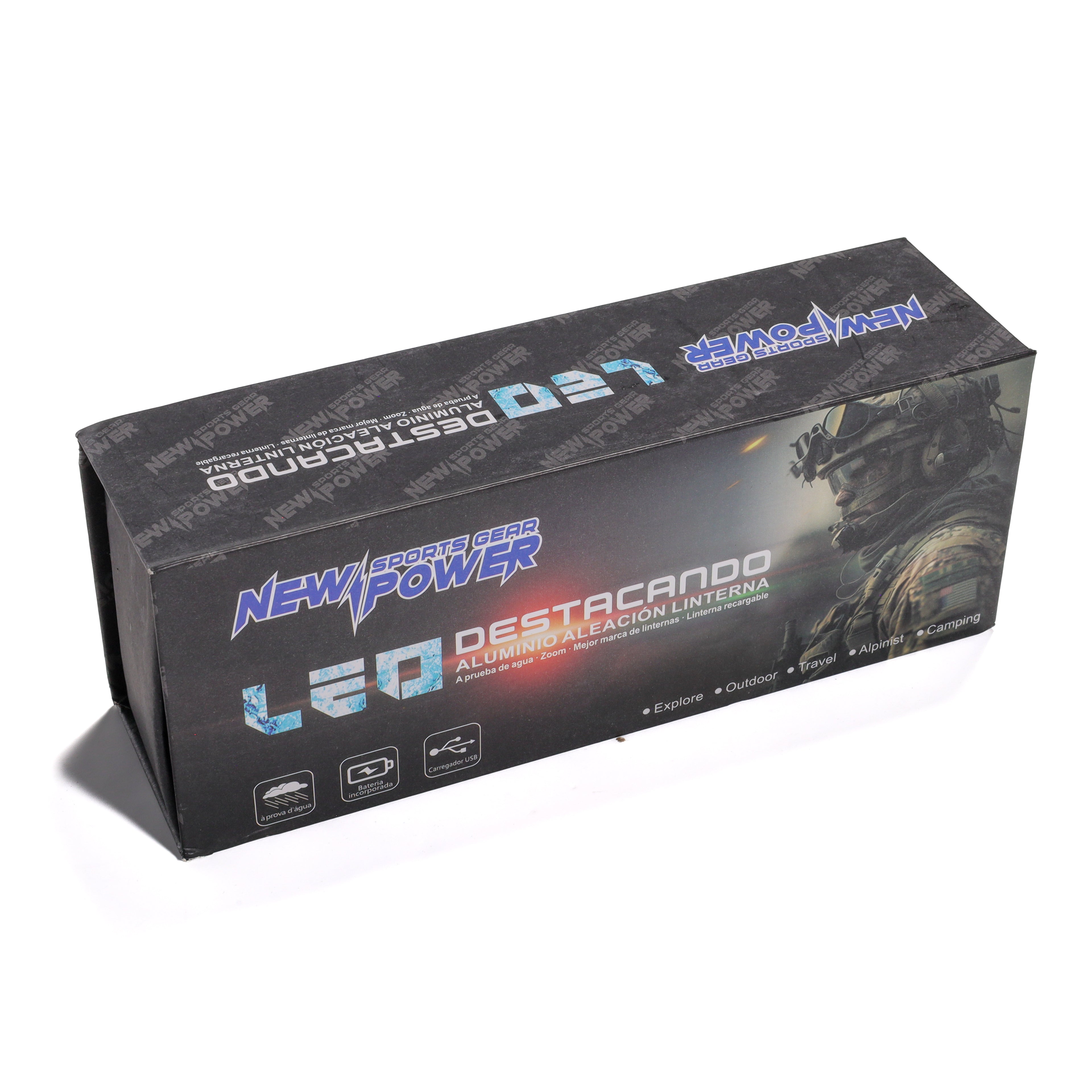 Lampara NP-170 De Mano Recargable lumens