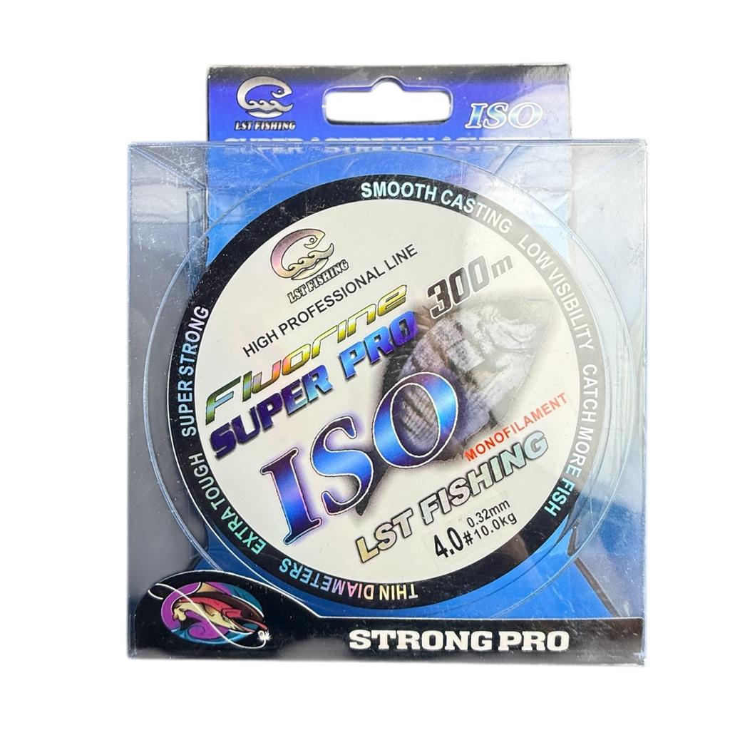 Línea Monofilamento Fluorine Super Pro ISO 300 m – LST Fishing FISH-L05