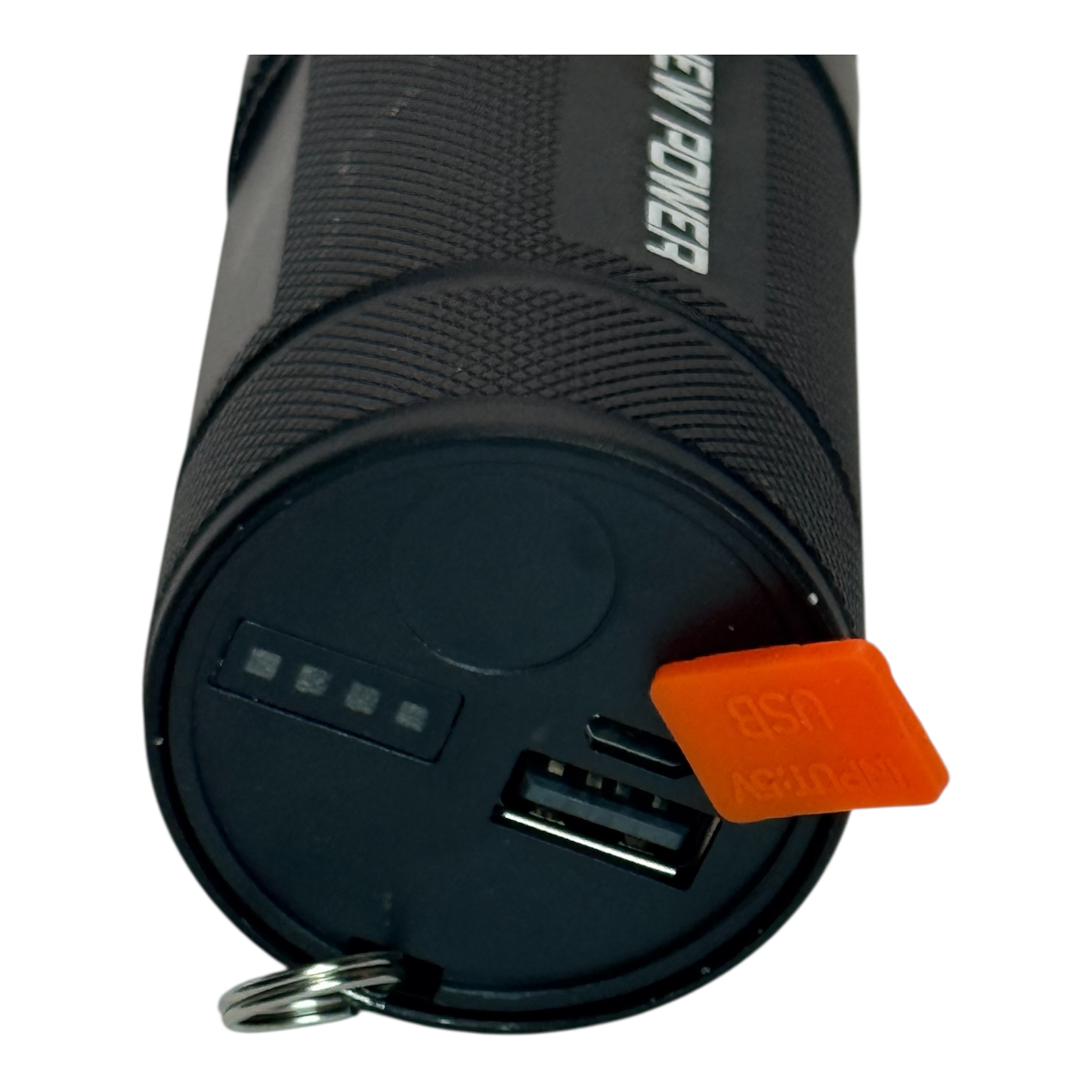 Linterna táctica recargable NEW POWER PW-P10 – Zoom ajustable y Power Bank – LED JDT50 Highlight